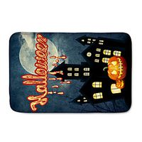 Rectangle Area Rugs Hand Tufted Flannelette Non Skid Halloween Skull Halloween Skull miniinthebox - thumbnail