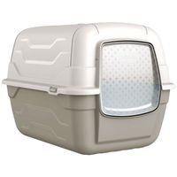 Georplast Roto-Toilet Cats Litter Box - Grey (Pack Of 3)