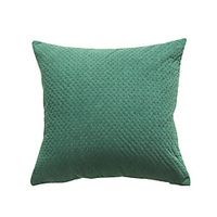 xu ai's new dutch velvet three-dimensional embossing italian simple solid color pillowcase home sofa cushion cover without core miniinthebox - thumbnail