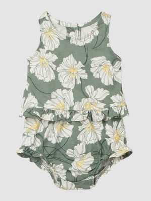 Baby Floral Outfit Set Baby Floral Outfit Set