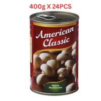 American Classic Mushroom Whole 400g Pack of 24
