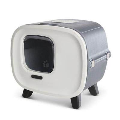 Savic Mira De Lux Toilet Home Cat Litter Box - Anthracite
