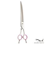 Pets Club Shark Teeth 7.5 Curved 4 Star Series Scissor For Cat & Dog