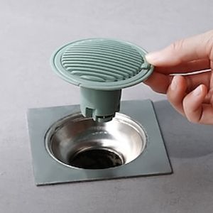 Odor Proof Floor Drain Bathroom Kitchen Insect Proof Anti Odor Pvc Floor Drain Core Sewer Anti Clogging Sink Filter 2PC miniinthebox