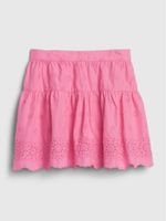 Kids Eyelet Tiered Skirt - thumbnail