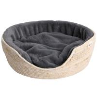 D&D Home Ella Cat Basket Bed - Grey 45X45X25Cm