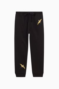 Metallic Tori Bird Sweatpants in Jersey