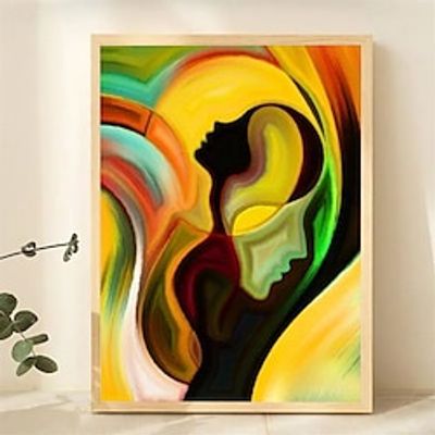 Hand-Painted People Girls Oil Painting On Canvas Wall Picture Pop Art Modern Abstract Poster For Home Wall Decoration Lightinthebox