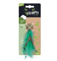 M-Pets Charmy Bugbear Green Catnip Cat Toy Pack Of 2