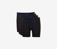 Big Boys 4 Pieces Ultimate Boxer Briefs  Black - thumbnail