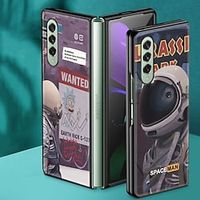 Phone Case For Samsung Galaxy Full Body Case Z Fold 2 Z Fold 3 Z-Fold Flip Ultra-thin Full Body Protective Graphic Patterned PC PU Leather miniinthebox - thumbnail