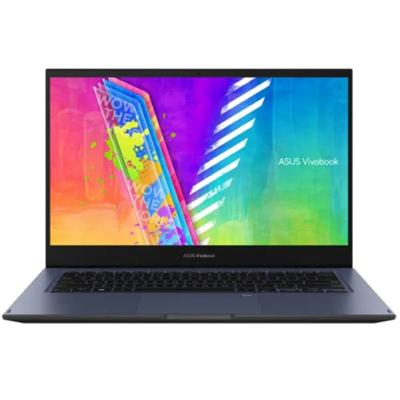 ASUS TP1400KA-EC075WS, Intel Celeron N4500, 4GB RAM, 128GB SSD, 14.0 Inch FHD Touch & Flip, Intel HD Graphics, Win11 Home, Eng-Arab K-B, Blue + Stylus Pen