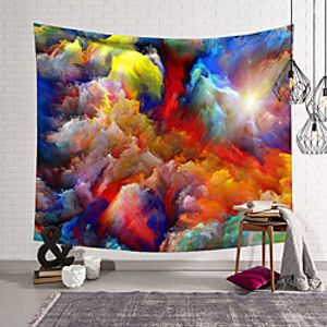 Rainbow Wall Tapestry Art Decor Blanket Curtain Hanging Home Bedroom Living Room Decoration Polyester miniinthebox
