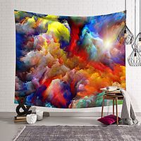 Rainbow Wall Tapestry Art Decor Blanket Curtain Hanging Home Bedroom Living Room Decoration Polyester miniinthebox - thumbnail
