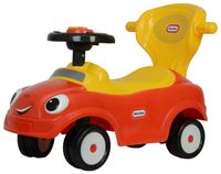 Megastar 3 In 1 Push Car With Stroller Handle - Red (UAE Delivery Only)