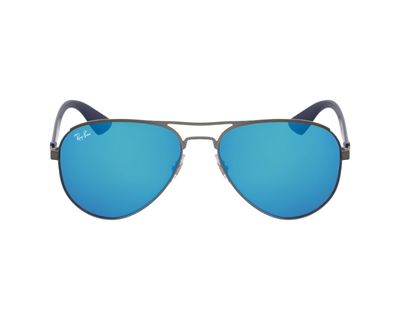 Ray-Ban Gun Metal RB3523 Blue