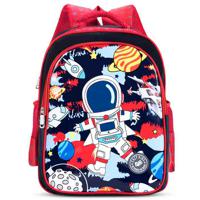 Eazy Kids Astronaut School Bag - Red