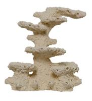 Reefpol Oblique Ceramic Pillar Right Aquarium Decor - White, Large