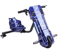 Megastar 3-Wheel High Speed 36V Electric Scooter Speed Hustler 360 Degree Drifting Trike - Blue Spider (UAE Delivery Only)