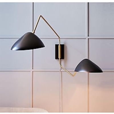 Swing Arm Wall Sconces Industrial Wall Lamp Vintage Reading Light Rotatable Long Swing Arm Wall Sconce Lighting for Indoor Bar Warehouse Hallway Restaurant Lightinthebox