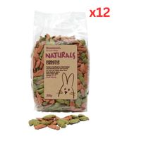 Rosewood Naturals Carrotys Small Animal Treats (200g x 12)