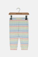 Baby Boys Rainbow Striped Pants  Whispy Gray - thumbnail