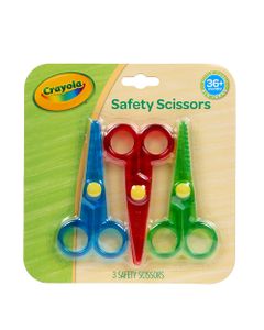 Crayola Safety Scissors Pack of 3