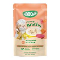 Moochie Kitten Creamy Broth with Tuna & Salmon 40g Pouch - thumbnail