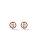 Salasil Gafla Mini Earrings - Rose Gold - thumbnail