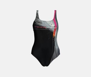 Womens Millory One Piece Swimsuit  Black Combo
