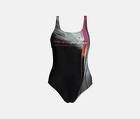 Womens Millory One Piece Swimsuit  Black Combo - thumbnail