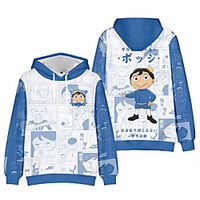 Inspired by Ranking of Kings Boji Hoodie Anime 100% Polyester Anime 3D Harajuku Graphic Outerwear For Men's / Women's / Couple's miniinthebox - thumbnail