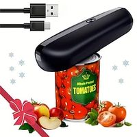 Rechargeable Automatic Can Opener - Hands-Free Smooth Edge Blade - Ideal for Home  Kitchen Easy to Use Kitchen Gadget Lightinthebox - thumbnail
