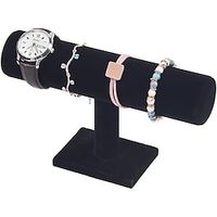 Stand Bracelet Wristwatch Jewelry Display Stand 3D Solid Color for Kids Boys Girls Lightweight Classic Velvet Watch Stand For Home Storage Lightinthebox - thumbnail