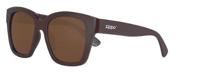 Zippo OB92-01 Square Shape Sunglasses For Unisex, 43 mm Size, Marron - 267000587