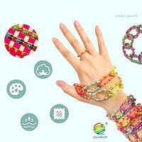 DIY Handmade Beaded Colorful Bead Bracelet Handmade Beaded Girl Toy Puzzle Toy Set Cross border Exclusive for Manufacturers to Sell Hot Lightinthebox - thumbnail