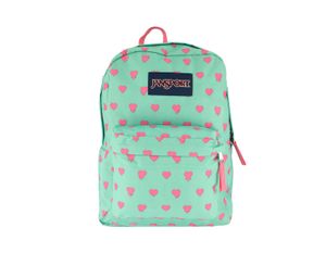 Womens Cascade Bleeding Hearts Superbreak Backpack  Green/Pink