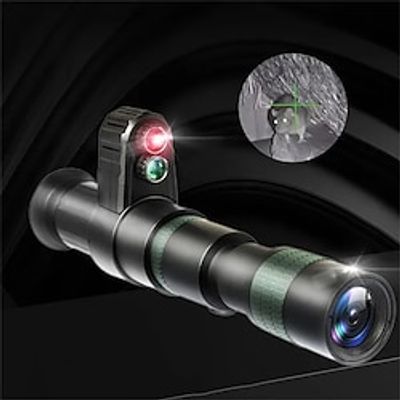 500M 5X Digital Zoom Full Dark Viewing Distance Cross Cursor Portable Monocular Infrared Night Vision Day Night Use Device Photo Video Taking Instrument Infrared HD 1080P Search Telescope Set for Outd Lightinthebox