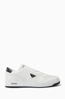 Triangle Logo Sneakers in Calfskin Leather - thumbnail