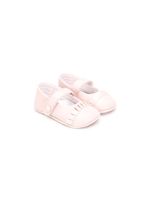 Emporio Armani Kids ruffle trim pre-walkers - PINK