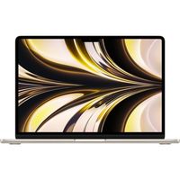 Apple MacBook Air 2022 (Arabic / English Keyboard), 13.6-inch, M2 Chip, 8GB RAM, 256GB, MLY33, Starlight (Apple Warranty)