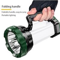 Strong Light Portable Searchlight Emergency Charging Camping Light Outdoor Fishing Waterproof Patrol Searchlight Lightinthebox - thumbnail