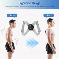 USB Rechargeable Intelligent Posture Corrector Improve Health Align Posture with Adjustable Back Shoulder Support Lightinthebox