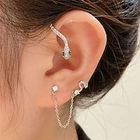 1PC Hanging Earrings Single Earring For Women's Birthday Party Evening Gift Alloy Classic Snake Lightinthebox - thumbnail