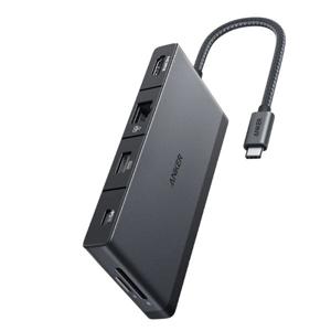 Anker 552 USB-C Hub | 9-in-1, 4K HDMI| Color Black