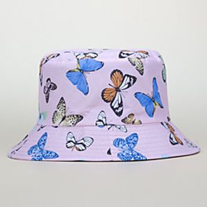 Adults' Bucket Hat Fishing Hat Packable Breathable UV Protection Spring, Fall, Winter, Summer Cotton Hat for Athleisure Fishing Camping  Hiking / Animal / Cartoon miniinthebox