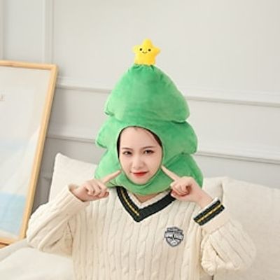 Christmas Trees Christmas Hat Santa Hat Men's Women's Christmas Christmas New Year Adults' Party Christmas Polyester Hat miniinthebox