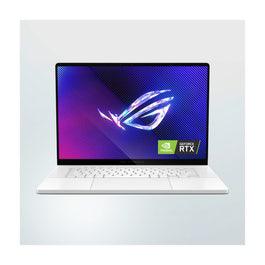 ASUS ROG Zephyrus G16 GU605MY-OLEDI9WPW Intel Ultra 9-185H 32GB RAM 2TB SSD NVIDIA GeForce RTX 4090 16GB Graphics 16" 2.5K Win 11 Pro Gaming Laptop - Platinum White