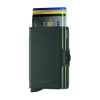 Secrid Twinwallet Leather Wallet Original Green