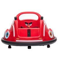 Megastar Ride On 6 V Battery Powered Electric Angry Bird Children‚Äôs Bumper Car - Red (UAE Delivery Only)